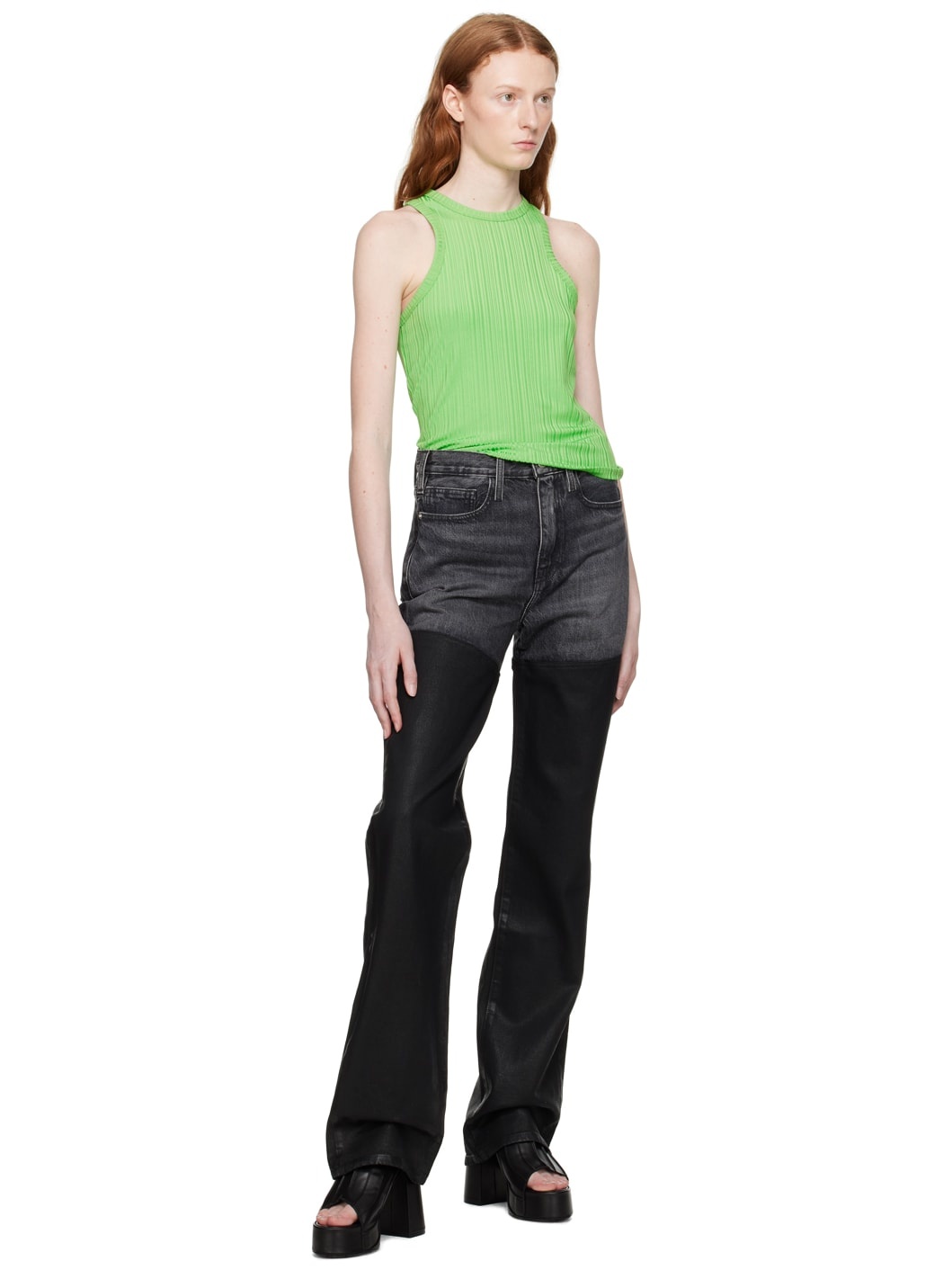 Black 'Le Jane' Jeans - 4