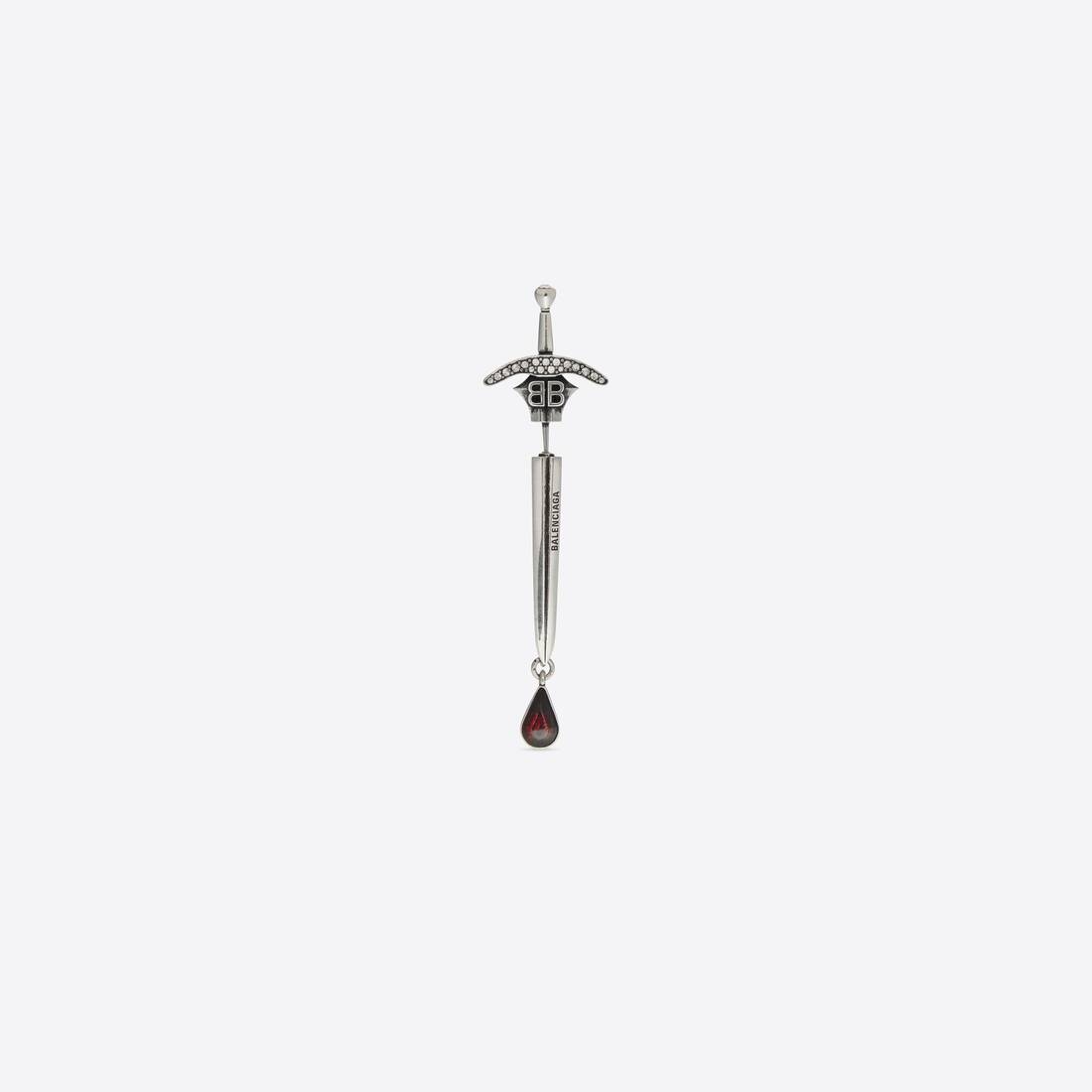 Sword Earring in Silver - 1