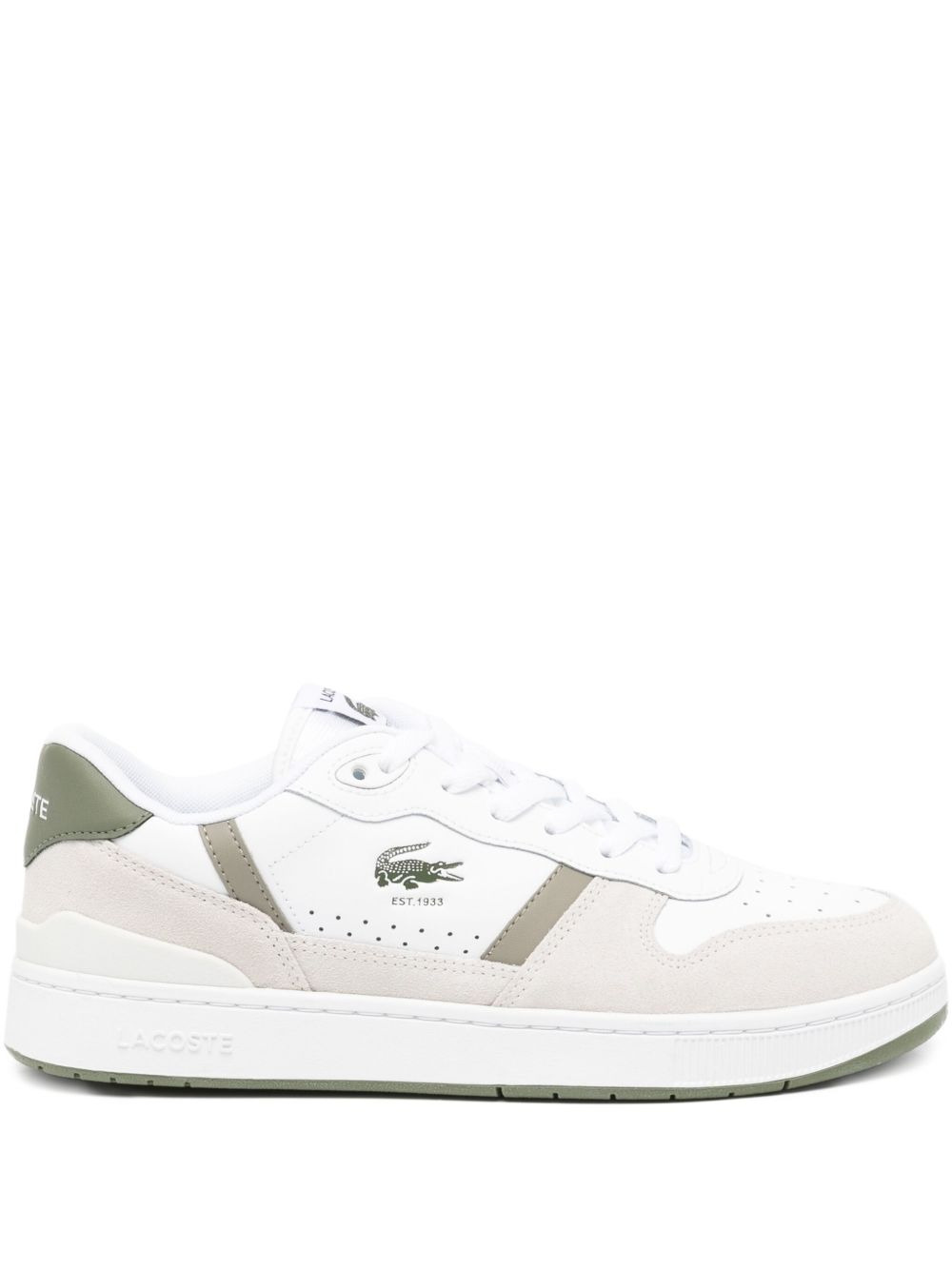 T-Clip set leather trainers - 1