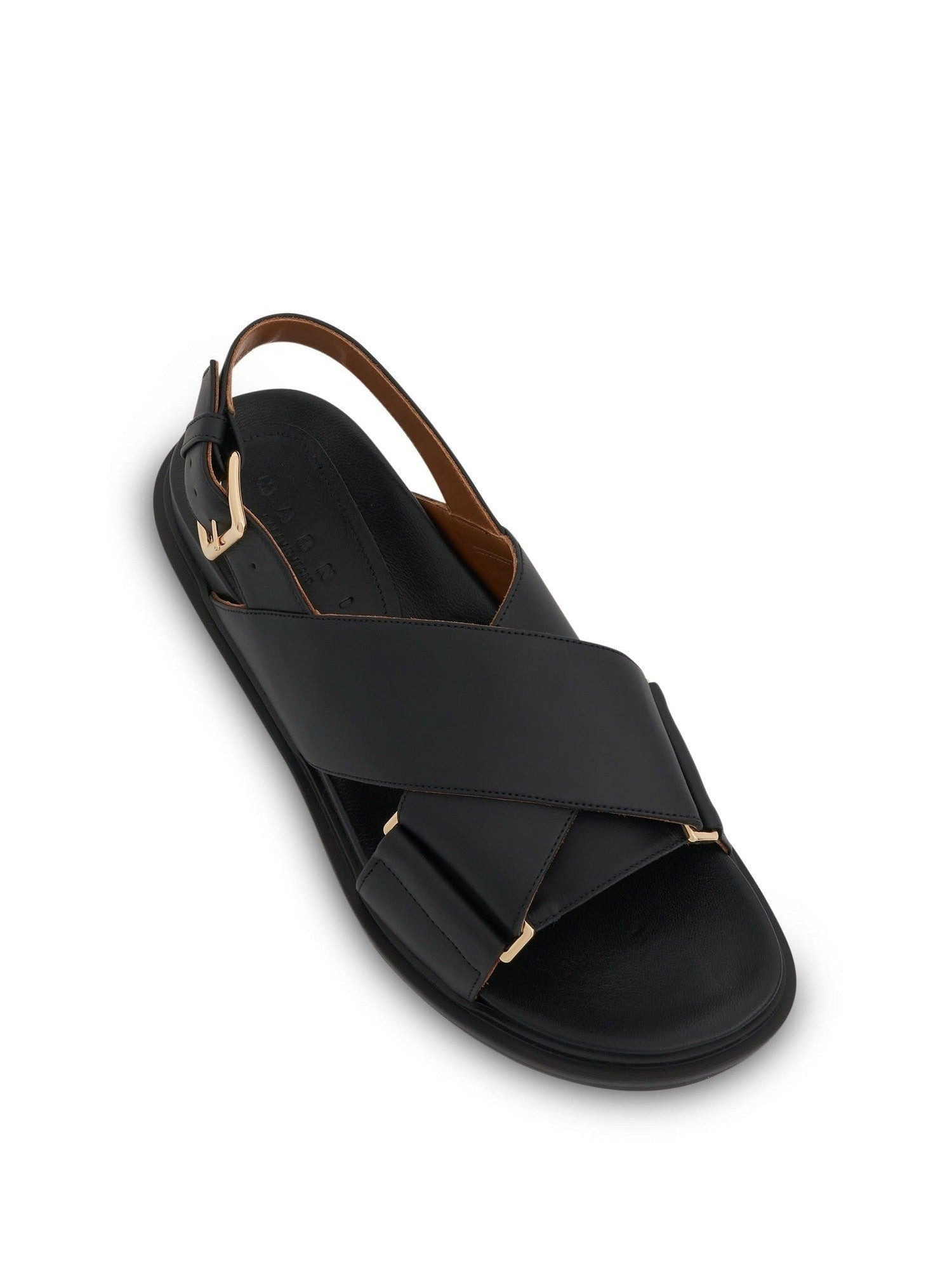 Fussbett Criscross Sandal in Black - 4