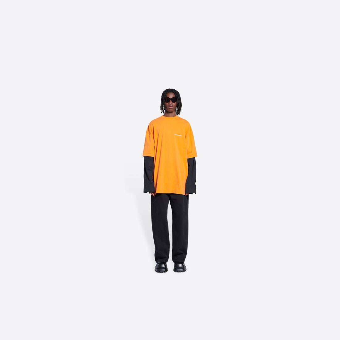 Men's Year Of The Tiger Patched Sleeves in Orange - 6