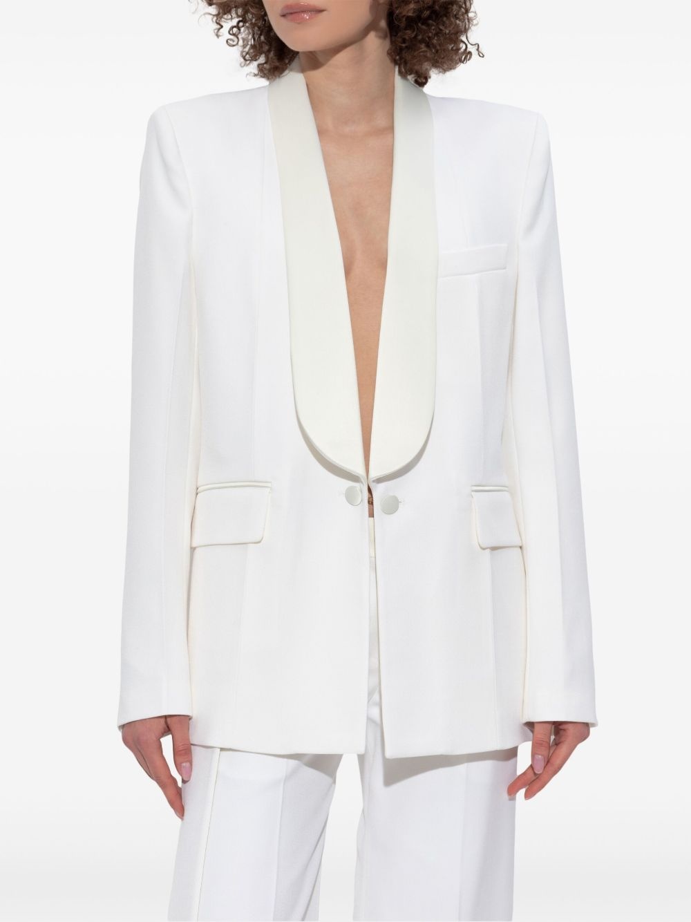 shawl-collar blazer - 3