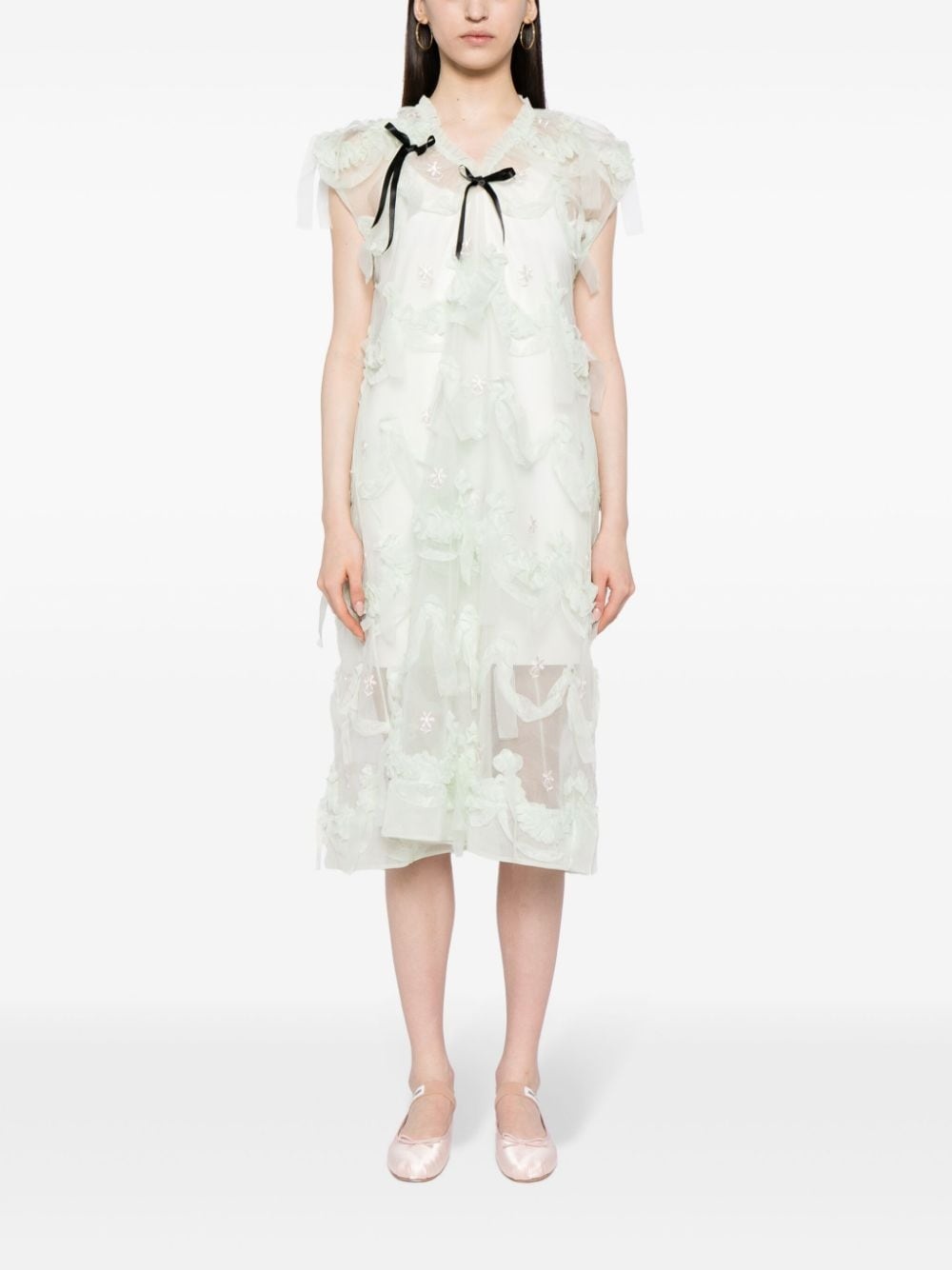 Shoulder Bite Sack tulle dress - 2