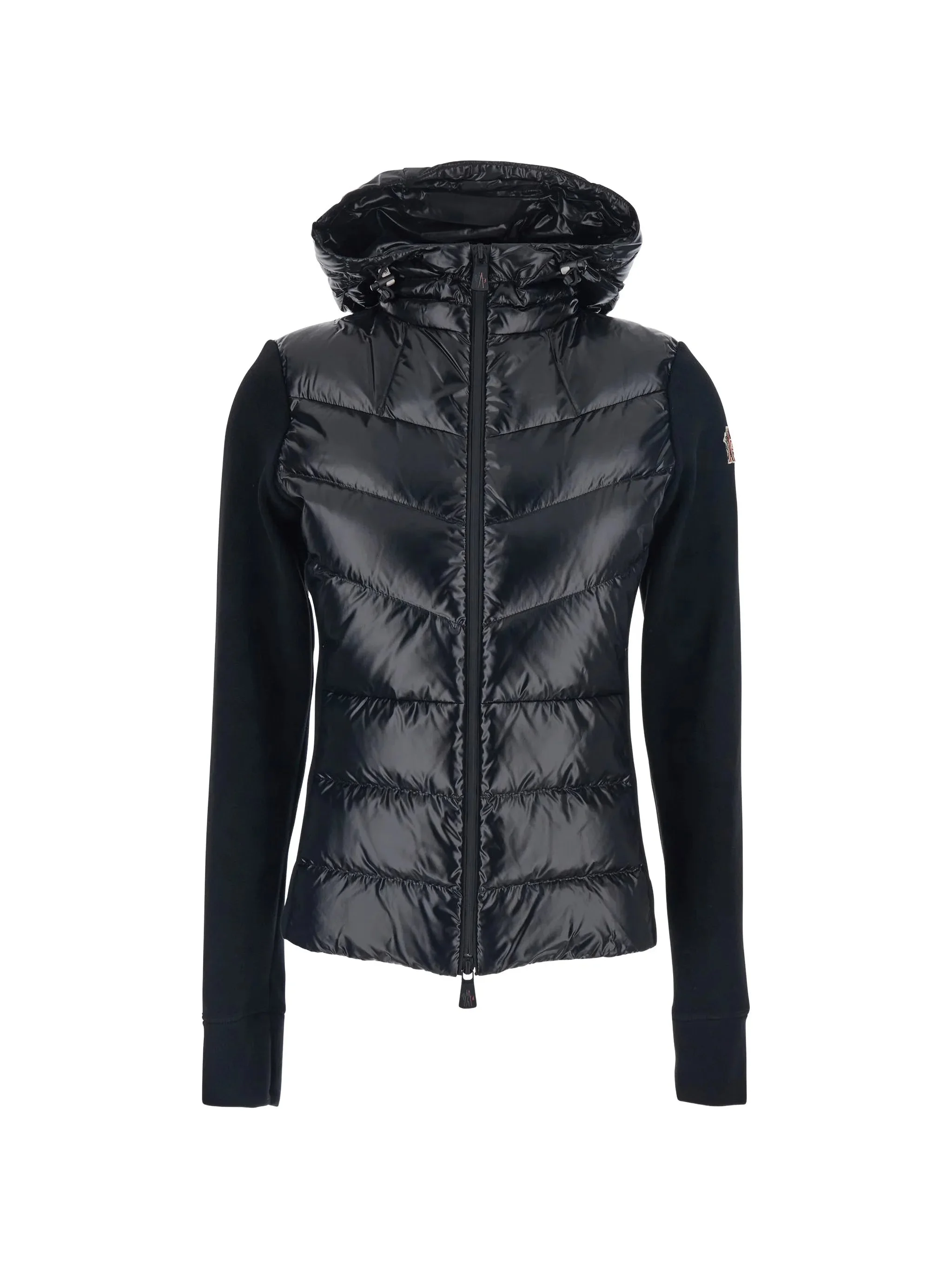 Moncler Grenoble Quilted Logo-detail Hoodie - 1