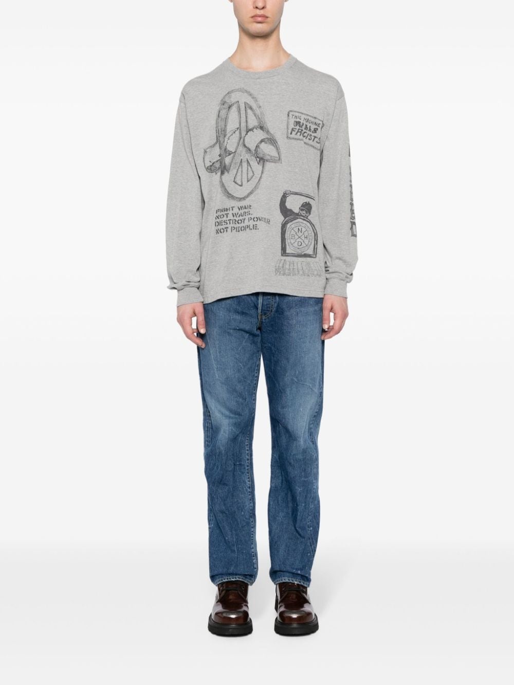graphic-print cotton T-shirt - 2
