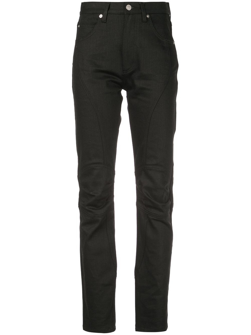 panelled skinny trousers 1