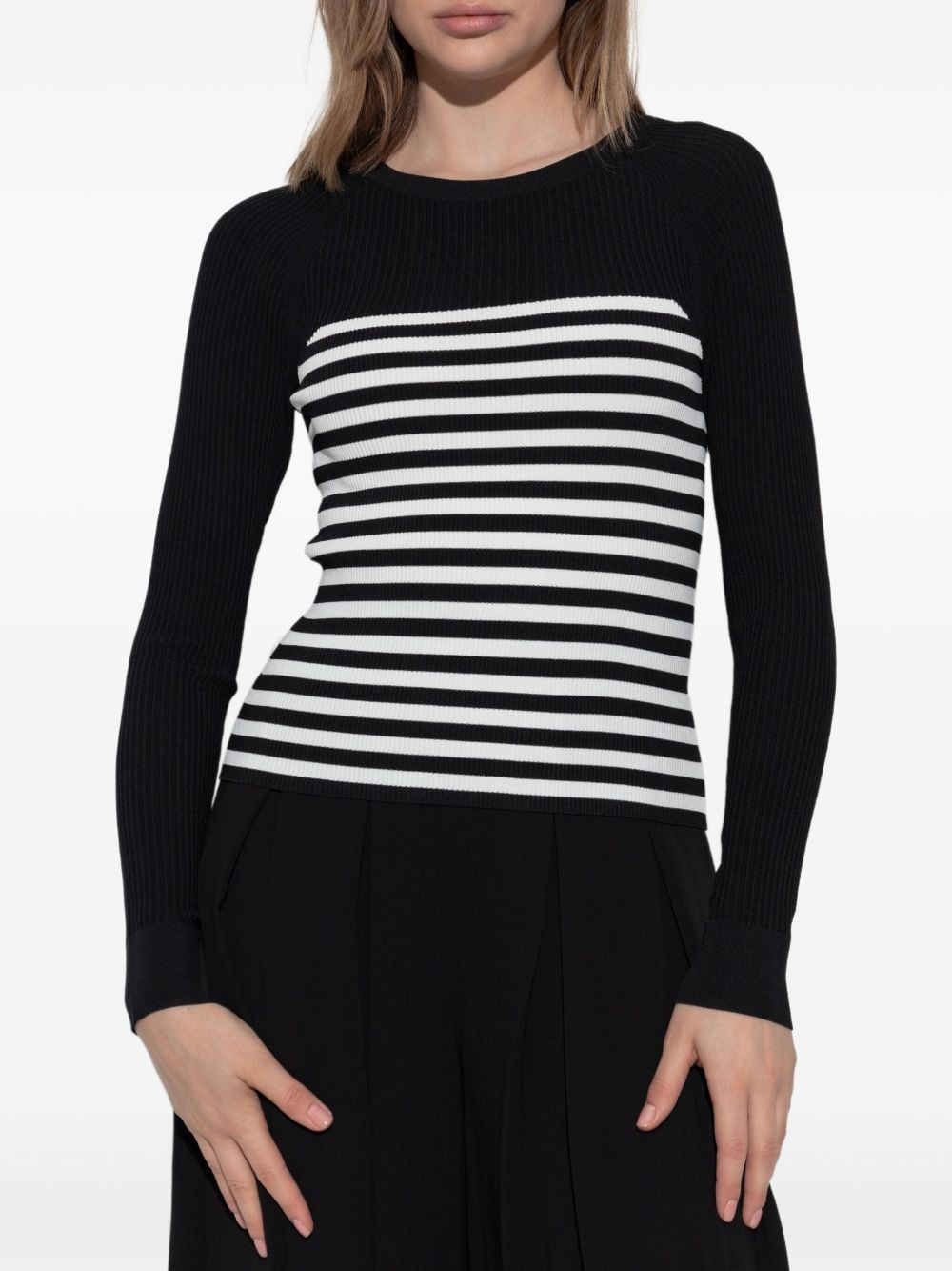 striped T-shirt - 3