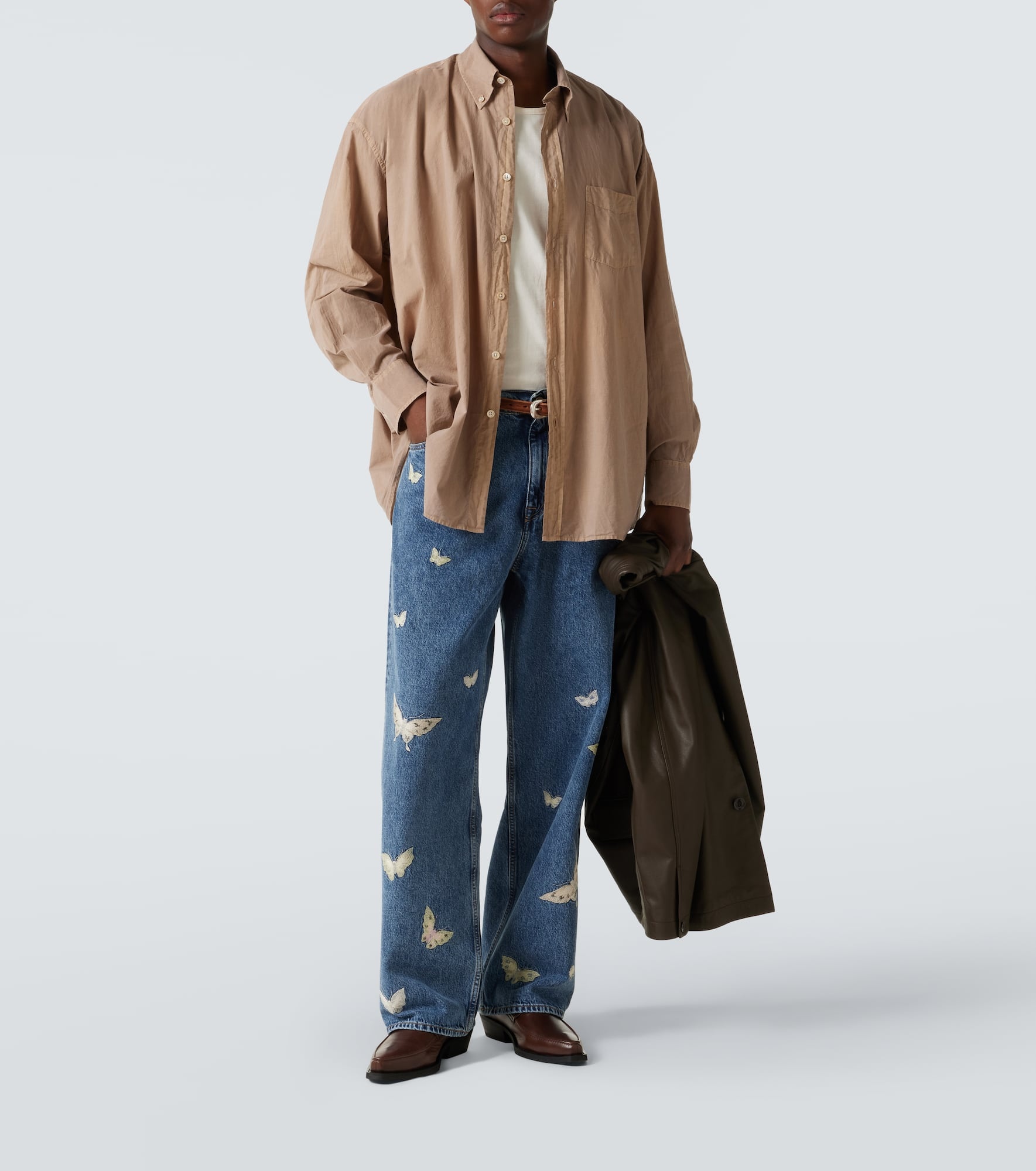 Borrowed cotton voile shirt - 2