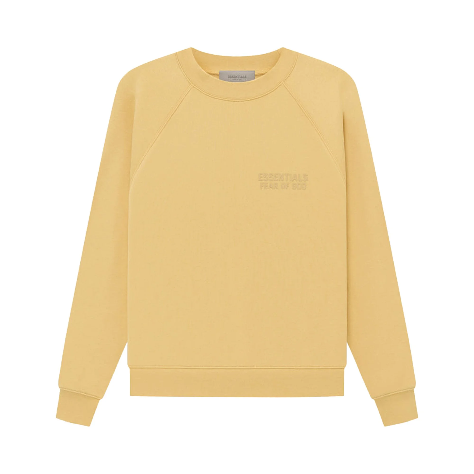 Fear of God Essentials Crewneck Sweatshirt 'Light Tuscan' - 1