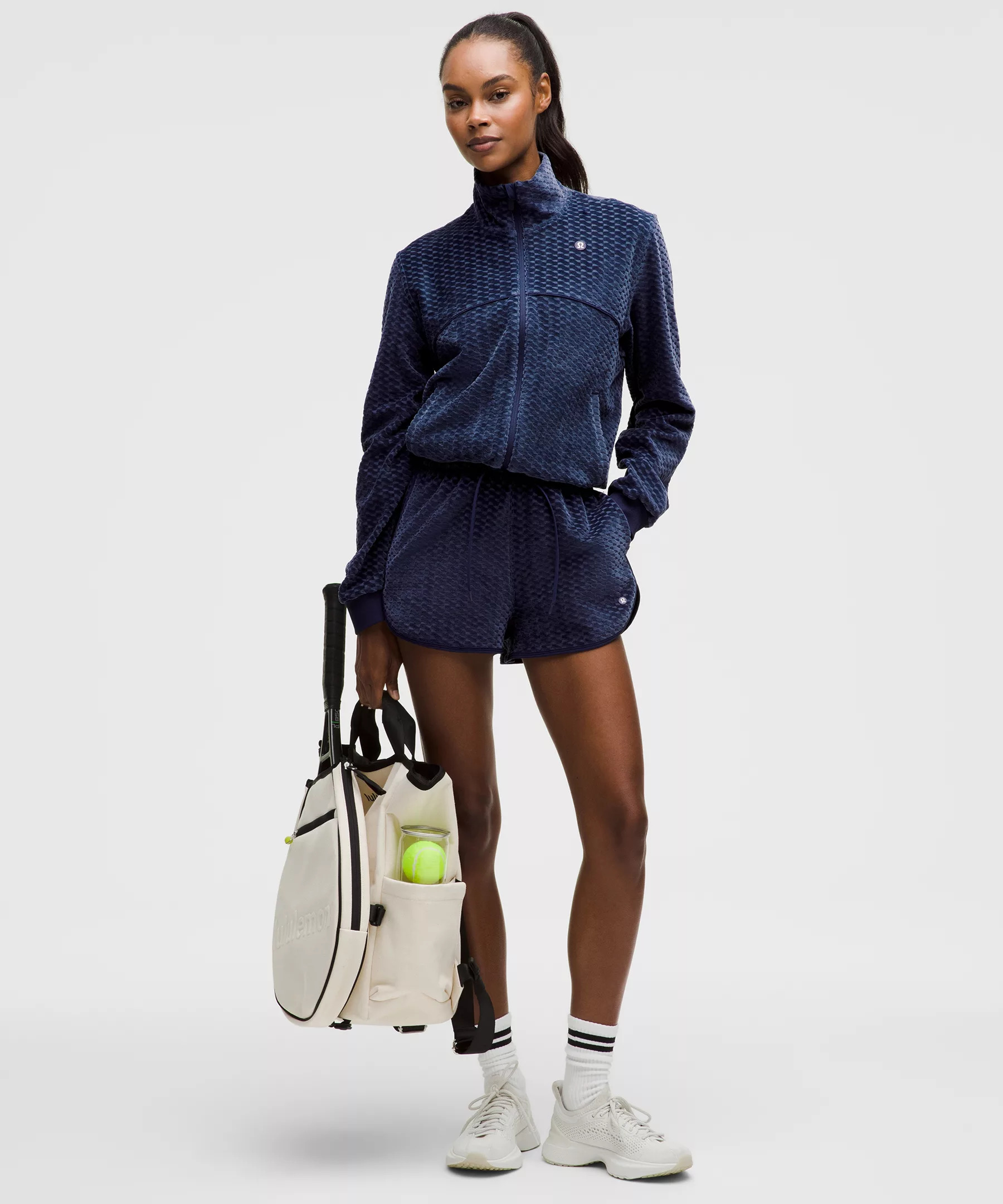 Court Rival Velvet Terry Tennis Jacket - 2
