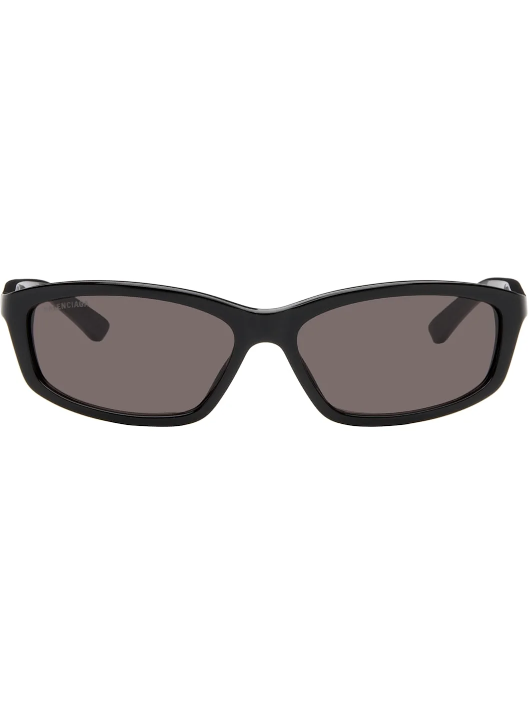 Black Rectangular Sunglasses - 1