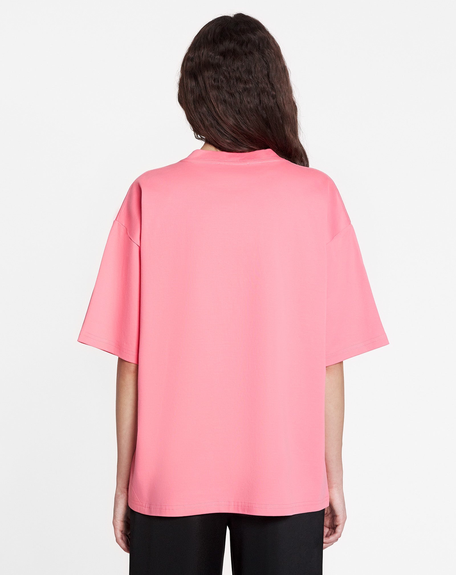 OVERSIZED T-SHIRT WITH CALLA LILY PRINT - 4