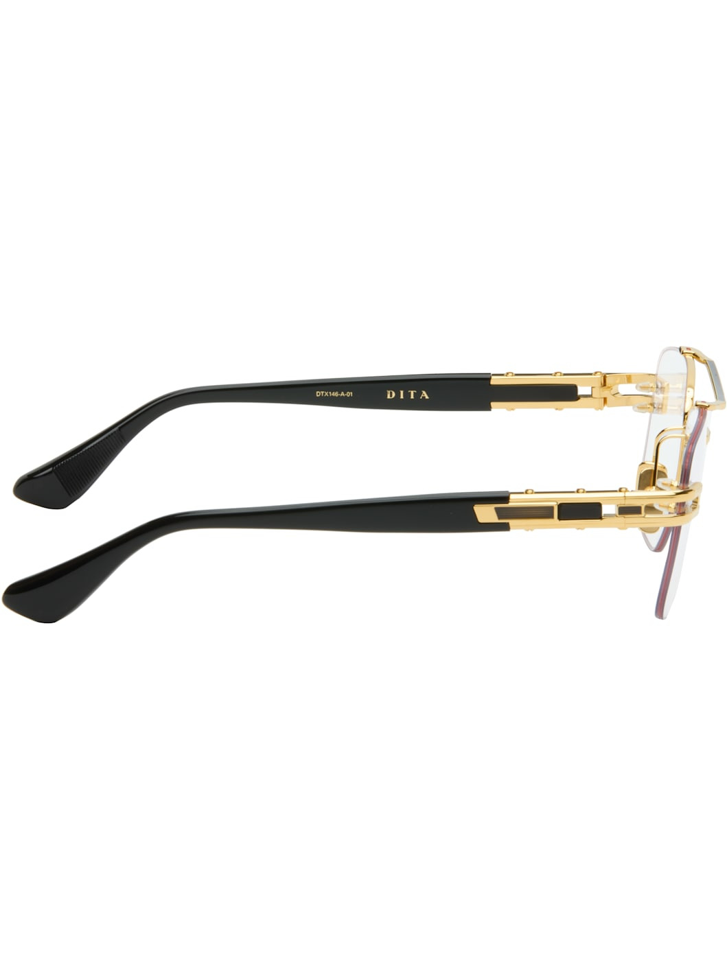 Gold & Black GRAND-EVO RX Glasses - 2