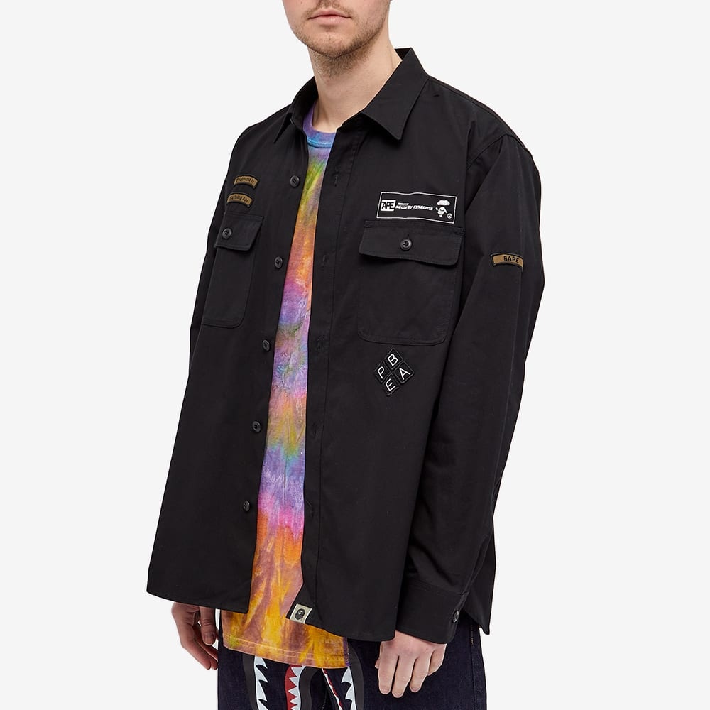 A Bathing Ape Relaxed Security Shirt - 5