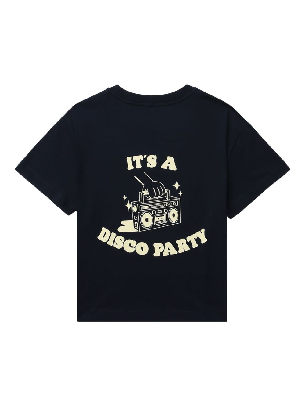 boombox-print T-shirt - 6