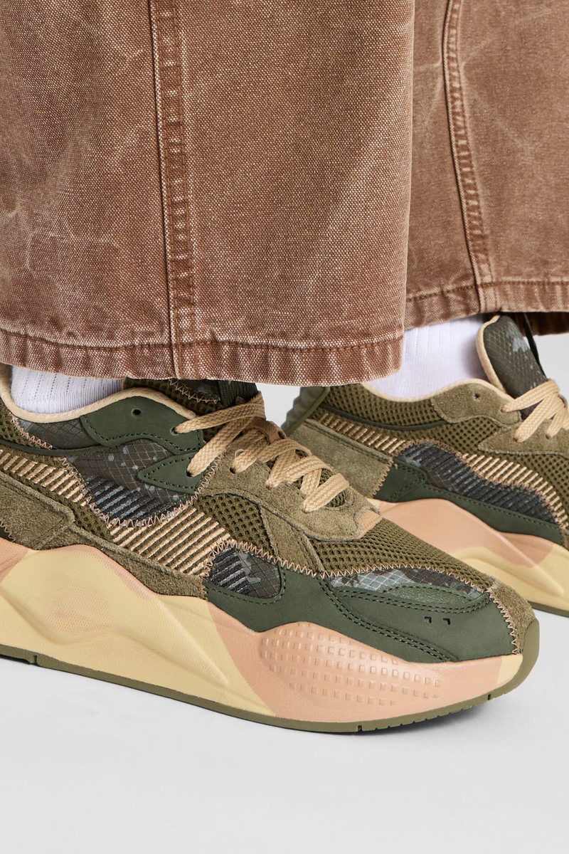 PUMA RS-X Rain Map Camo Sneakers outlook