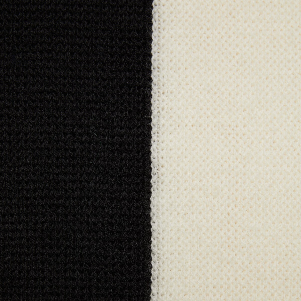 Chunky wool bicolor sweater - 5