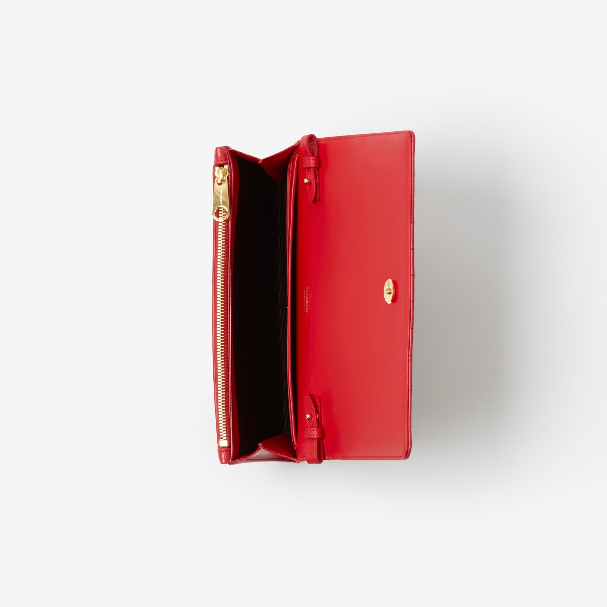 Quilted Leather Lola Wallet with Detachable Strap - 4