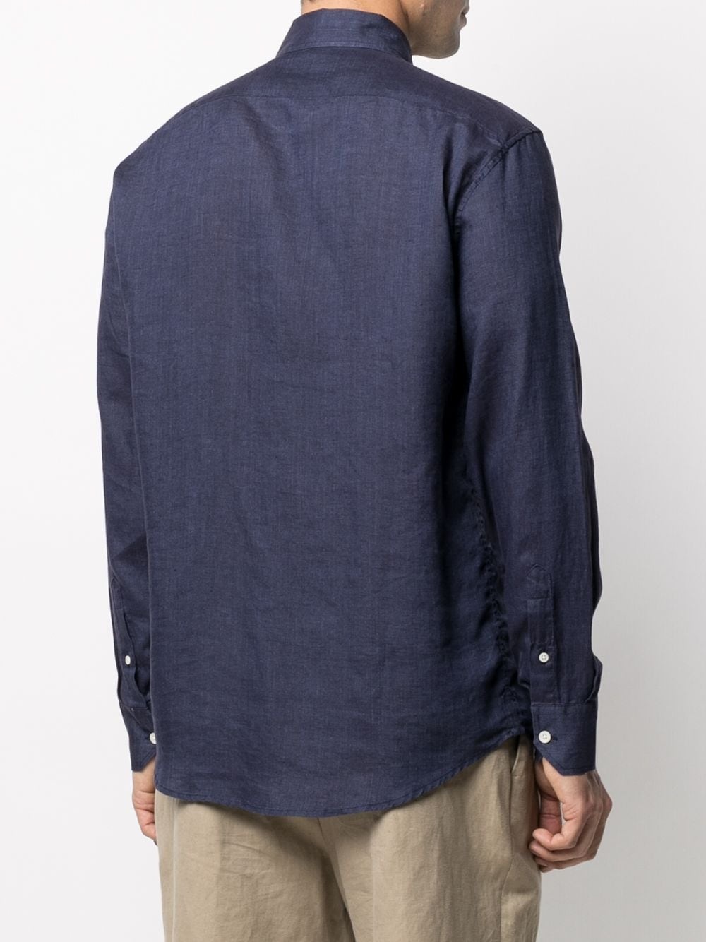 classic linen shirt - 4