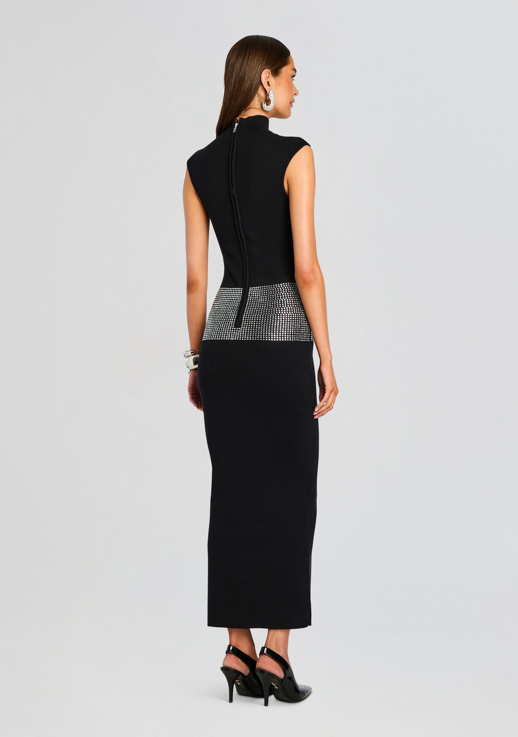 LEONTINE EMBELLISHED DRESS - 4