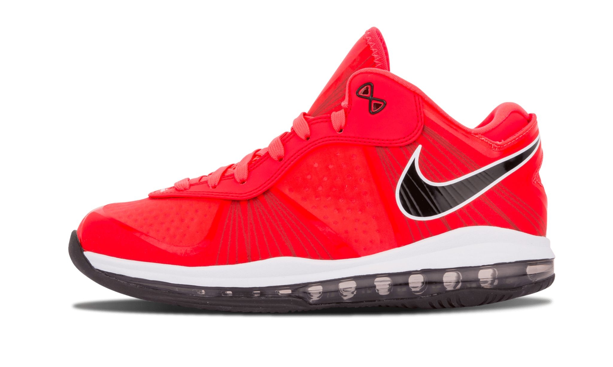 Lebron 8 V/2 Low "Solar Red" - 1