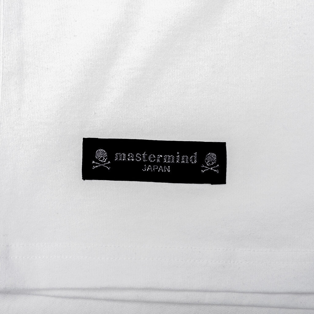 DICKIES X MASTERMIND JAPAN L/S TEE - WHITE - 5