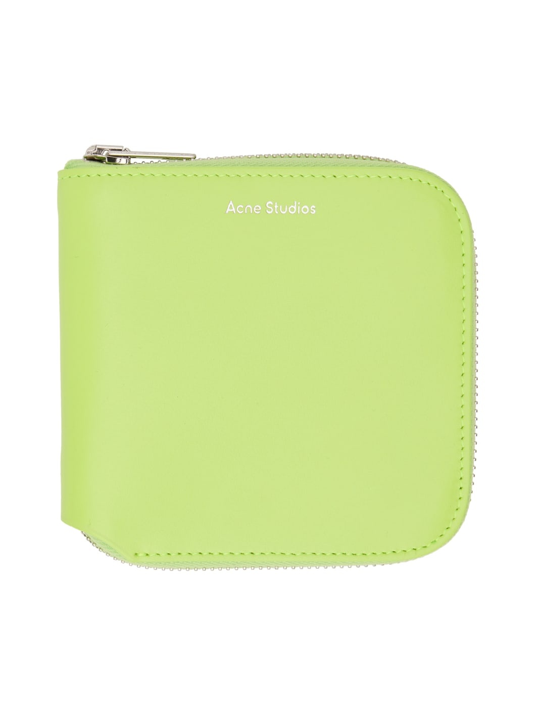 Green Zip Wallet - 1