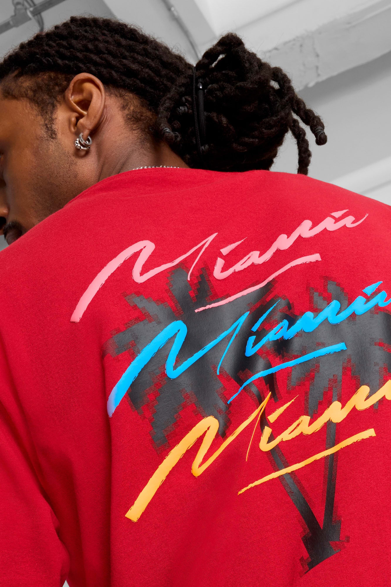 Scuderia Ferrari Miami Limited Edition Graphic Tee Men - 4