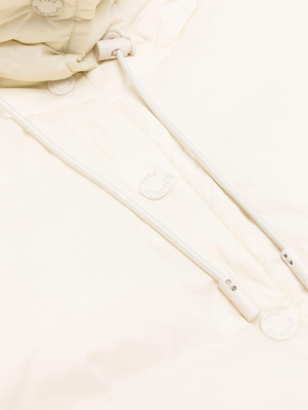 padded hooded bib - 2