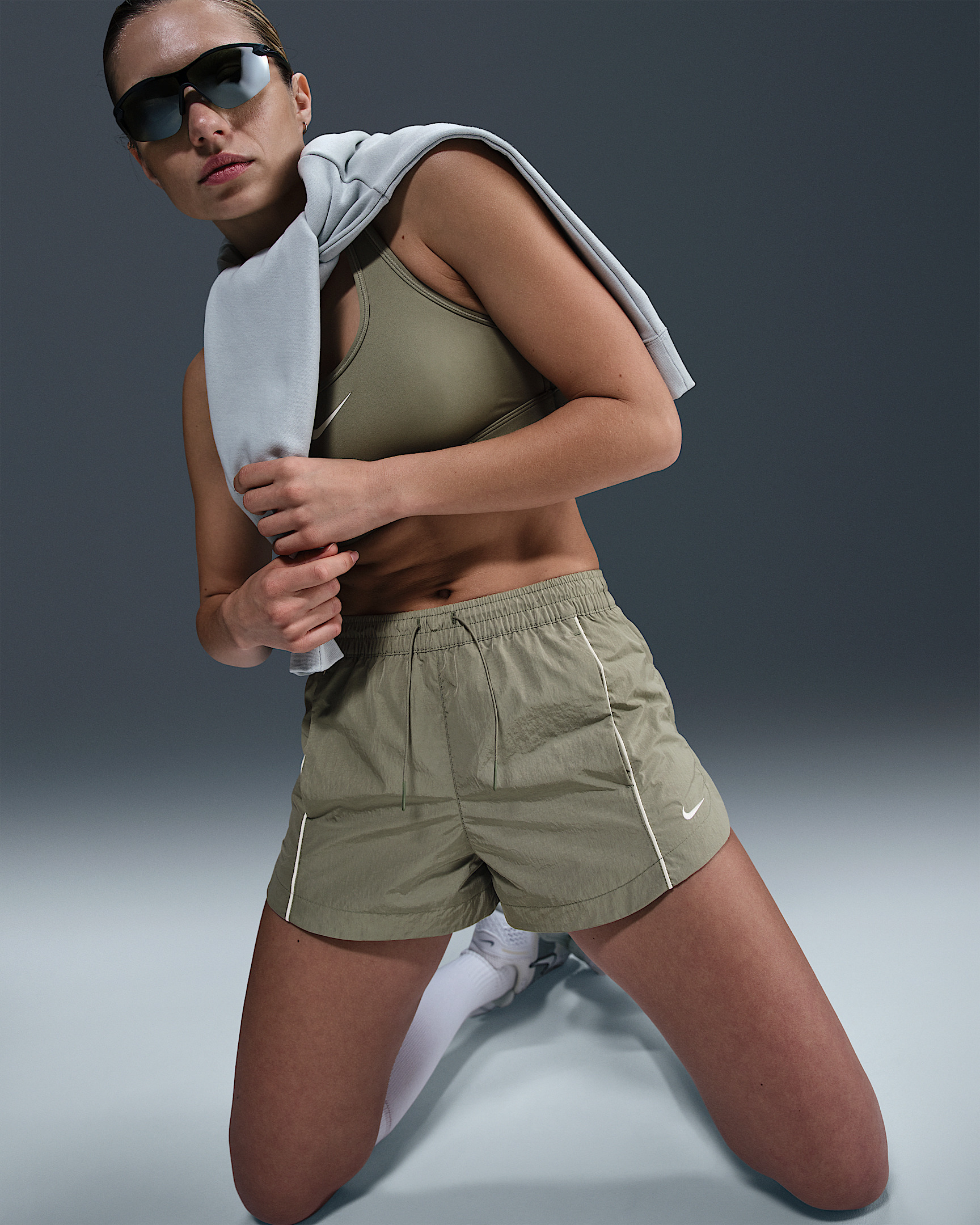 Nike Windrunner Women's Mid-Rise 2" Woven Shorts - 5