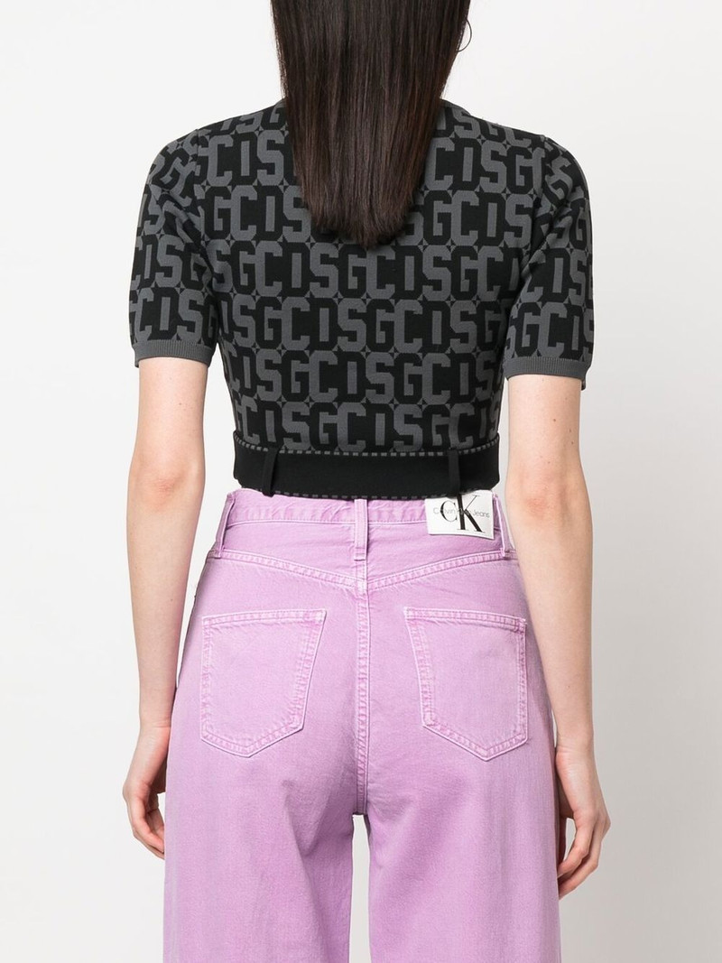 Matilda monogram cropped top 4