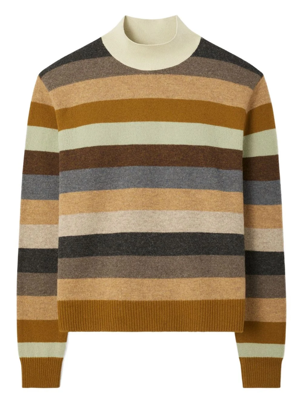 wool turtleneck sweater - 1