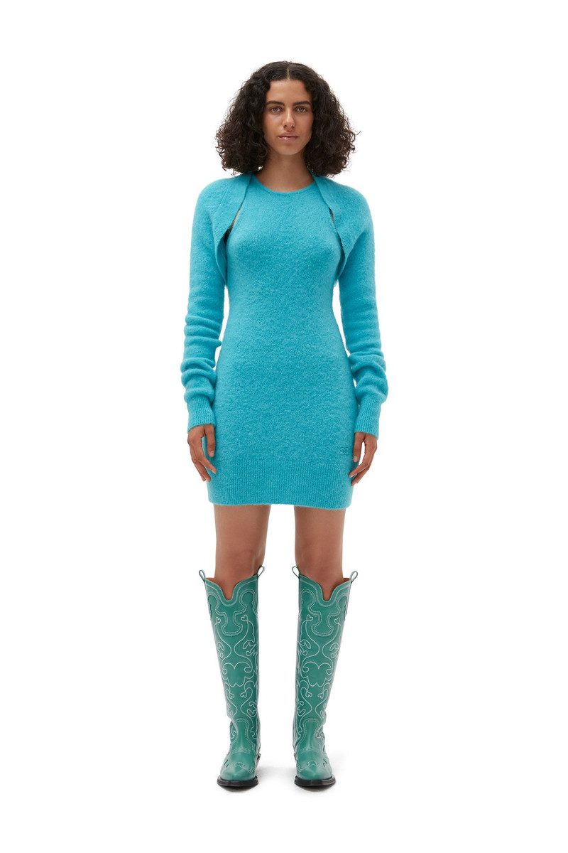 BLUE BRUSHED ALPACA BOLERO 6
