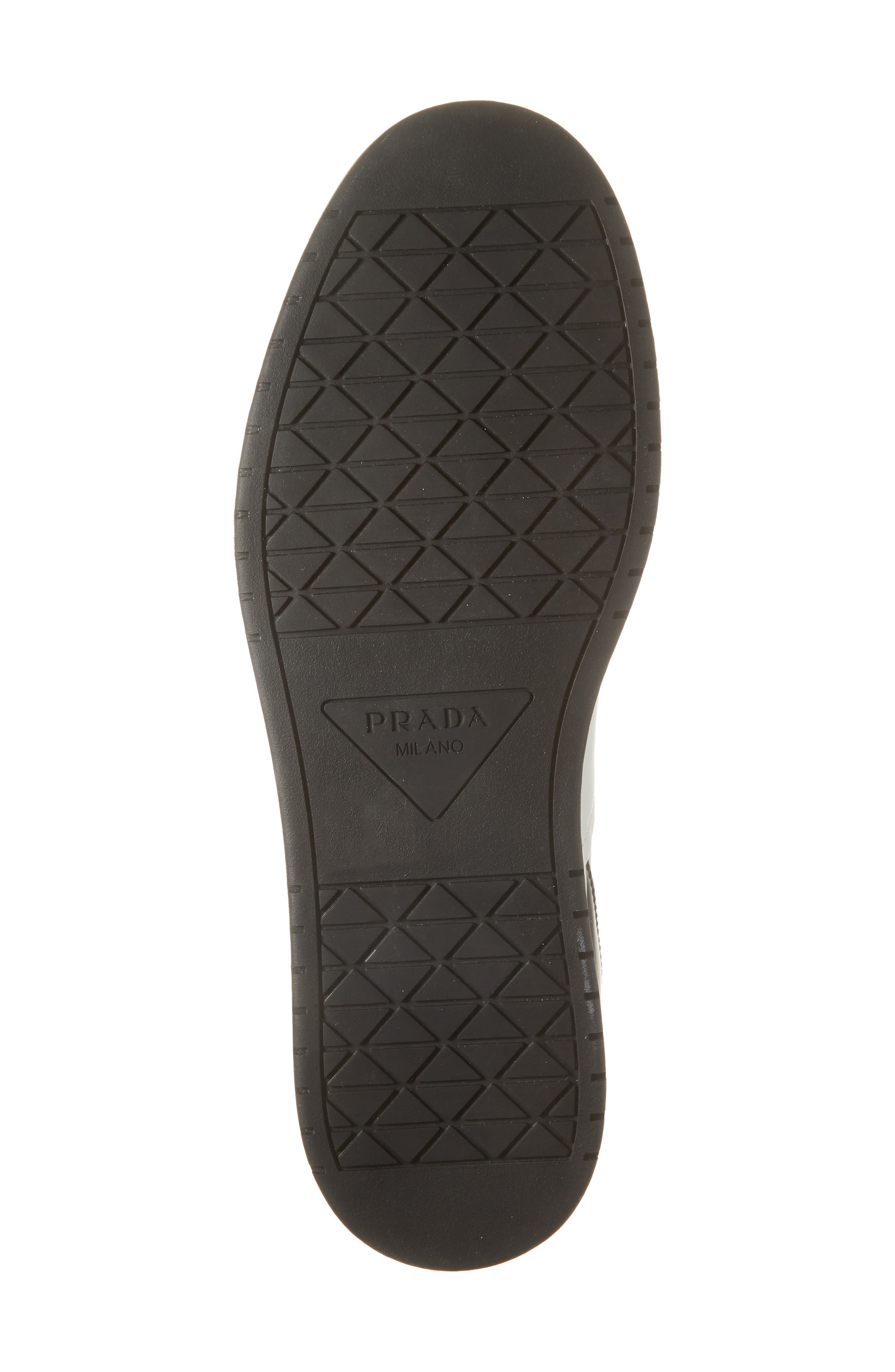 Prada Downtown Sneaker in Bianco/Nero at Nordstrom - 6