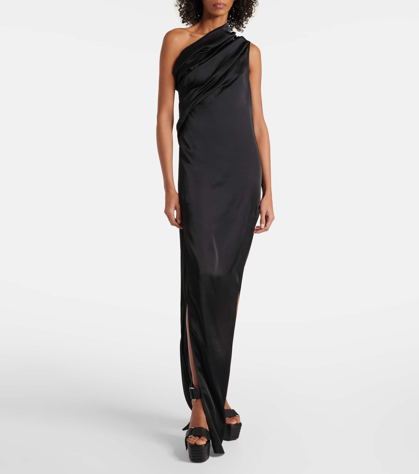Athena one-shoulder maxi dress - 2
