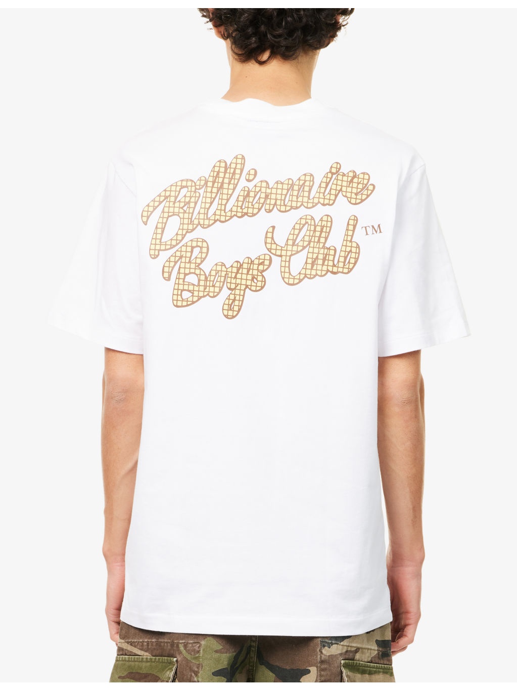 Script Logo Crewneck Cotton-Jersey T-Shirt - 4