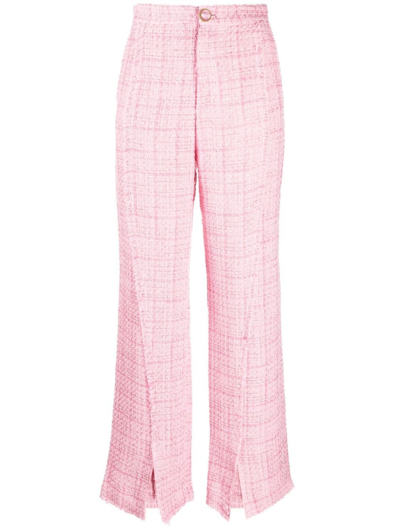 tweed tailored trousers 1