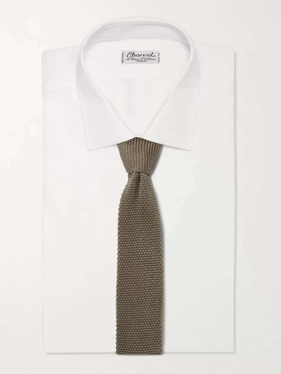 Brunello Cucinelli 6cm Knitted Silk Tie outlook