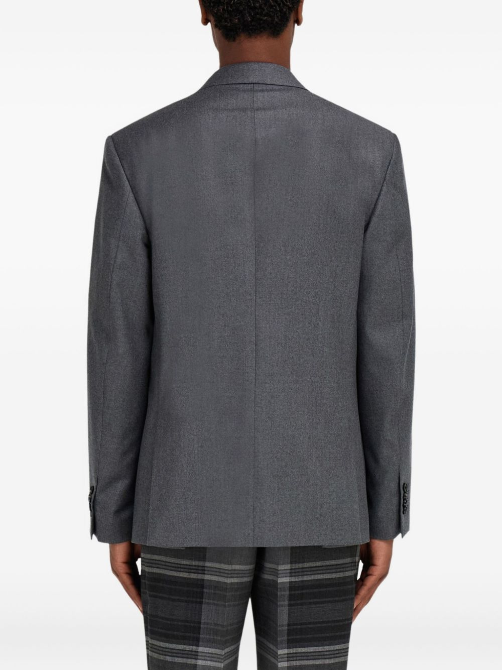 two-button single-breasted blazer - 4