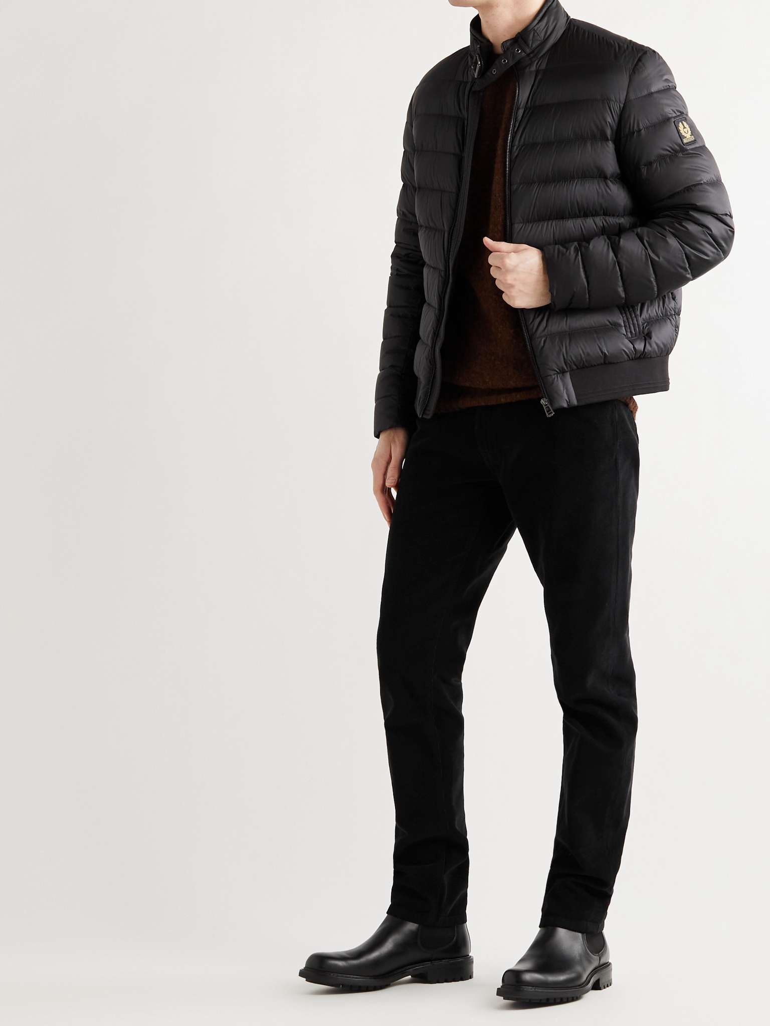 Circuit Logo-Appliquéd Quilted Shell Down Jacket - 2