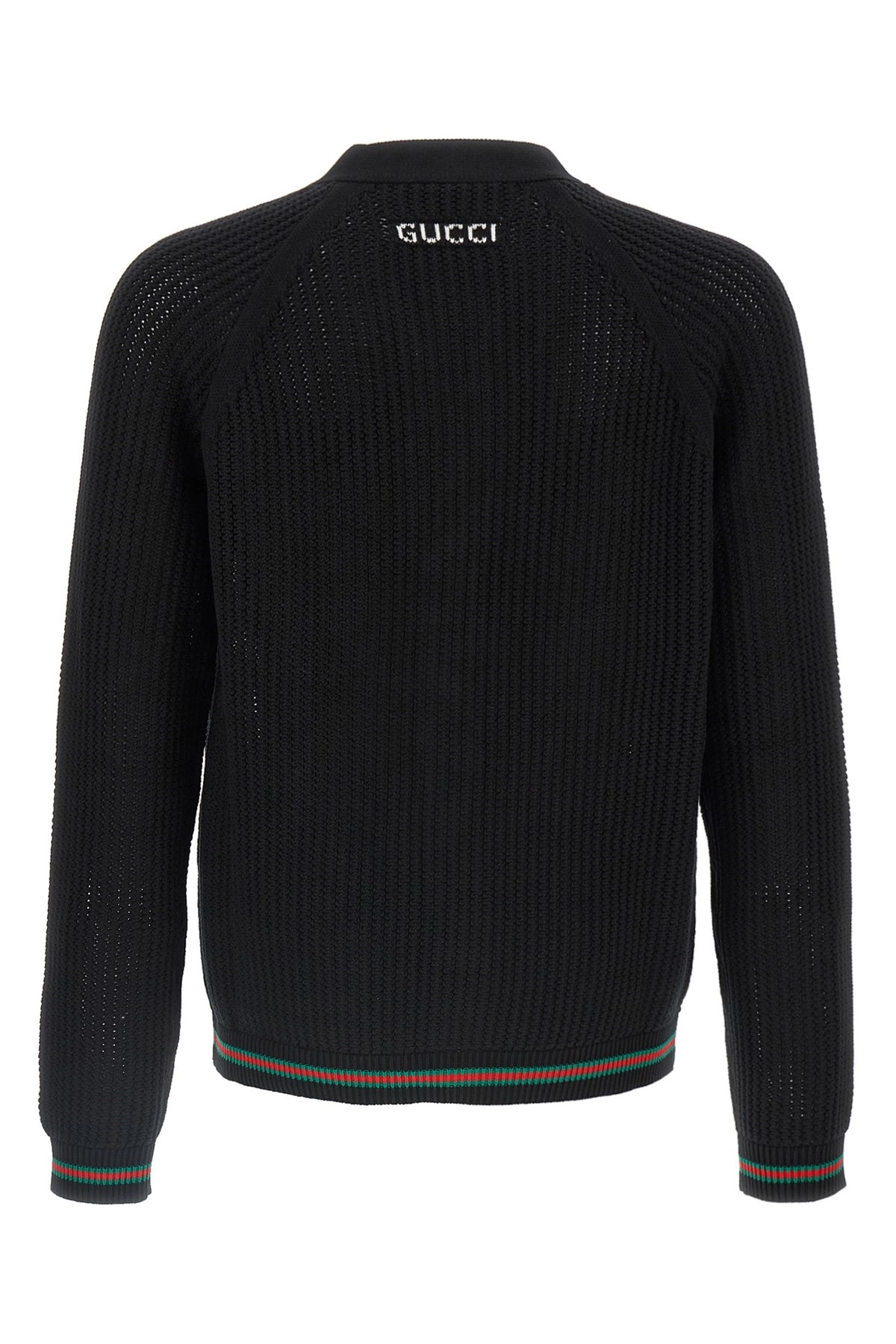 Web ribbon cardigan - 2