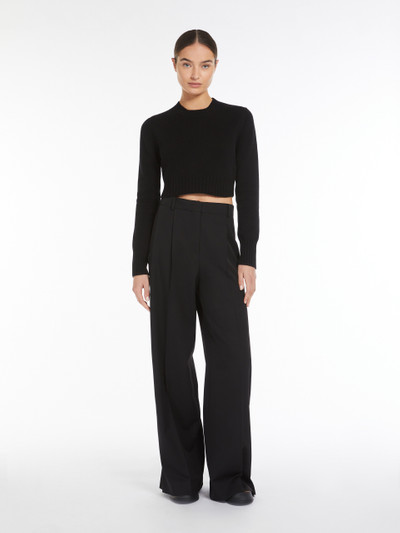 Max Mara JAZZ Cropped cashmere jumper outlook