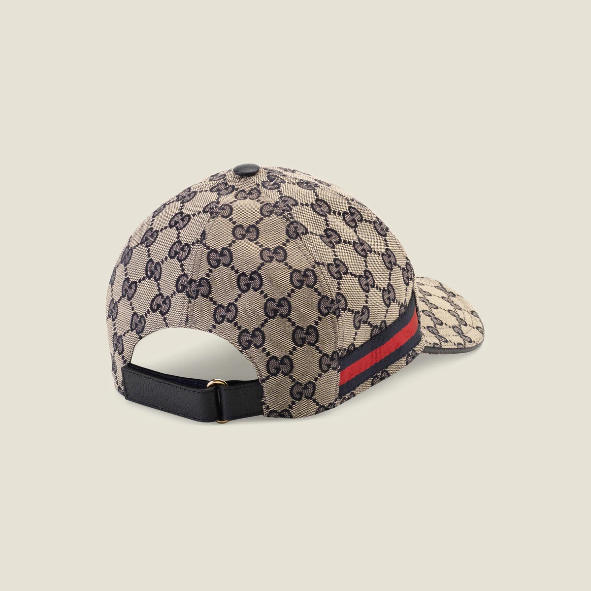 Original GG canvas baseball hat with Web - 5