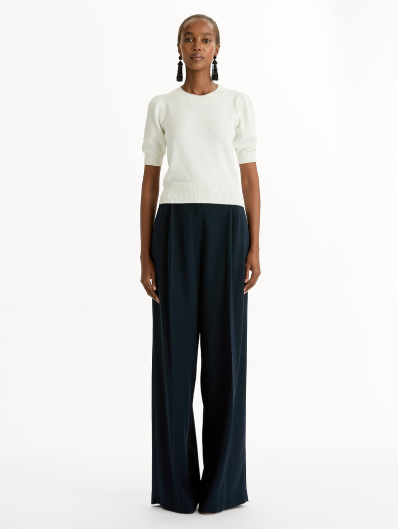 SHORT SLEEVE WOOL PULLOVER 4