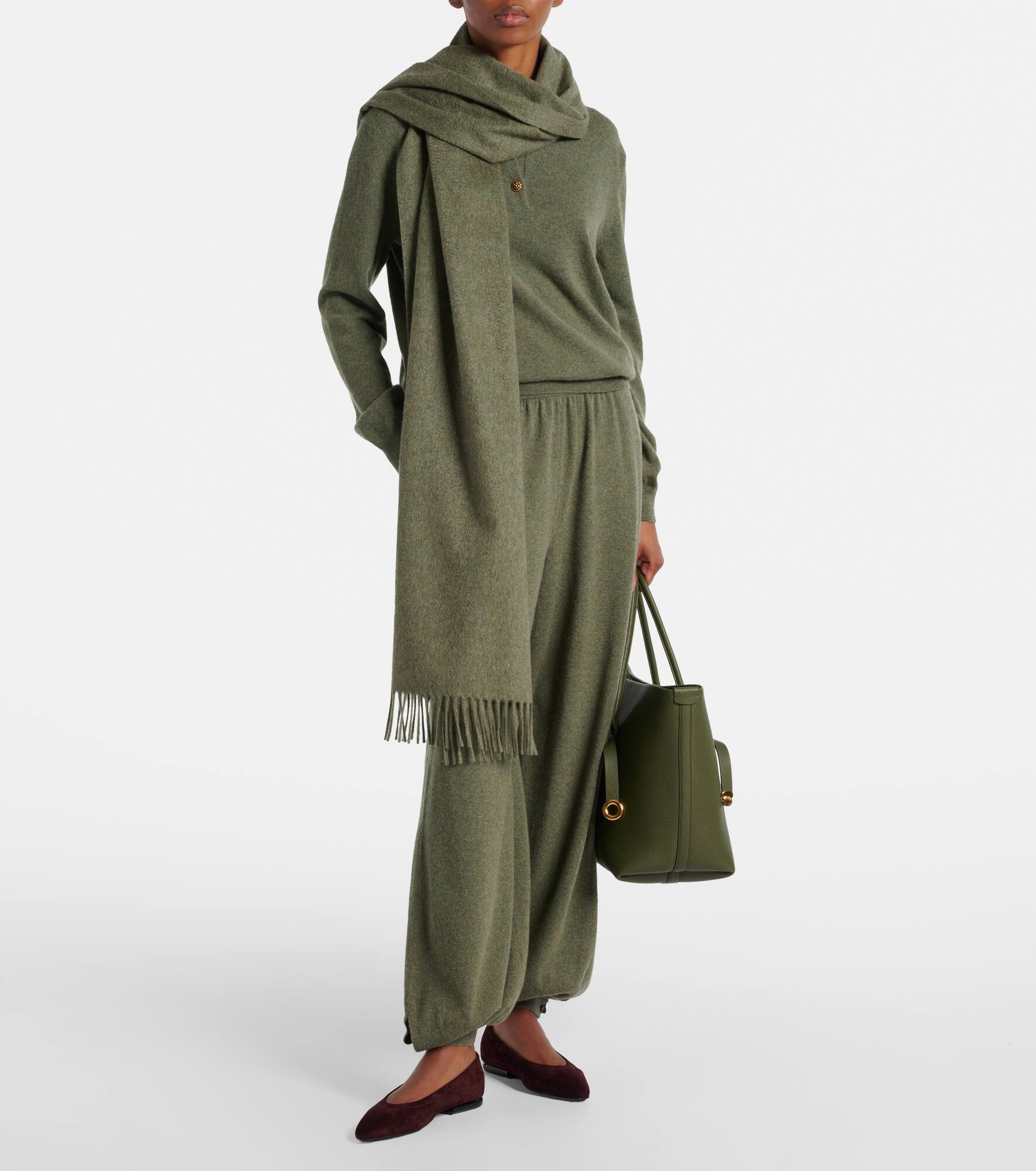 Grande Unita cashmere scarf - 3