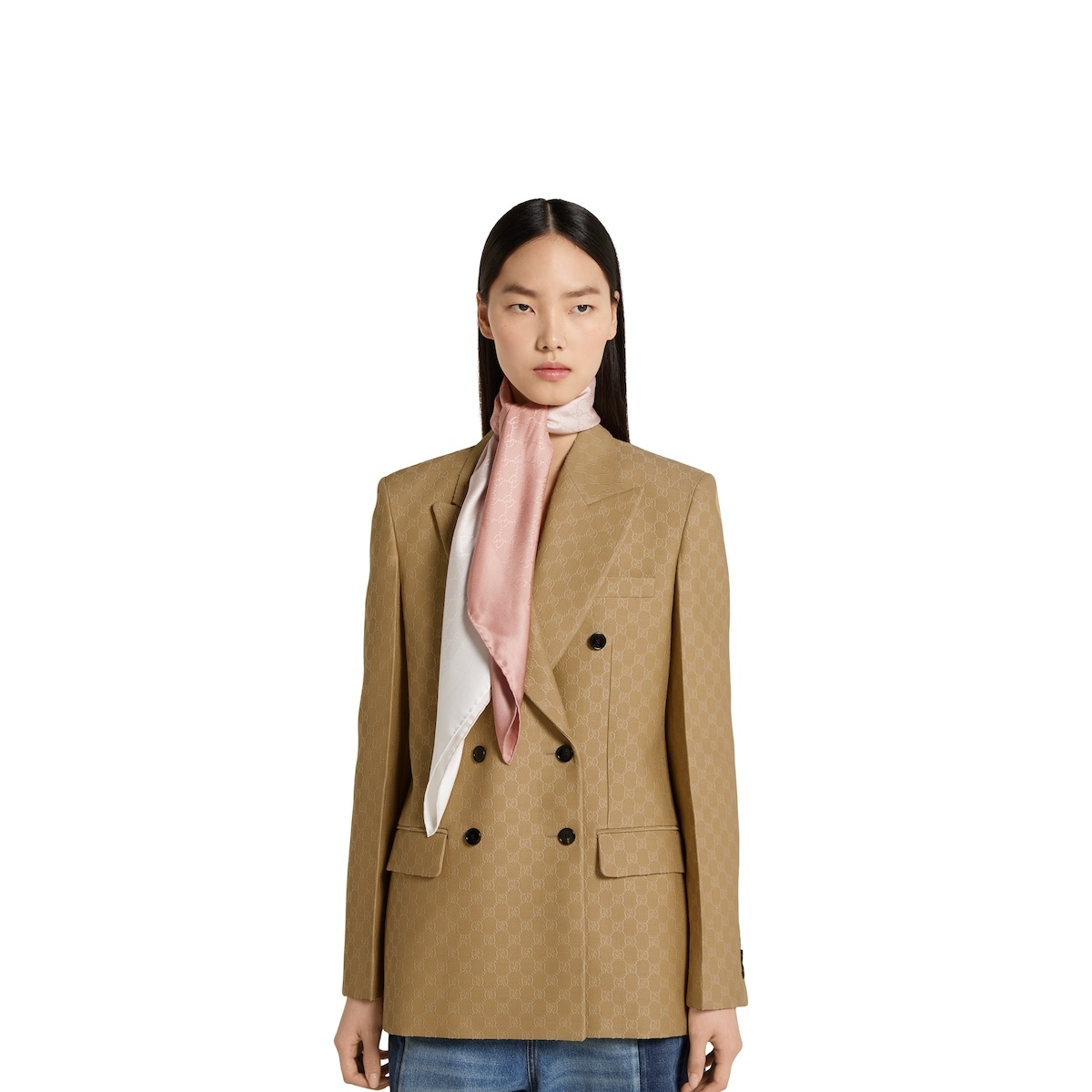 GG silk jacquard carré - 4