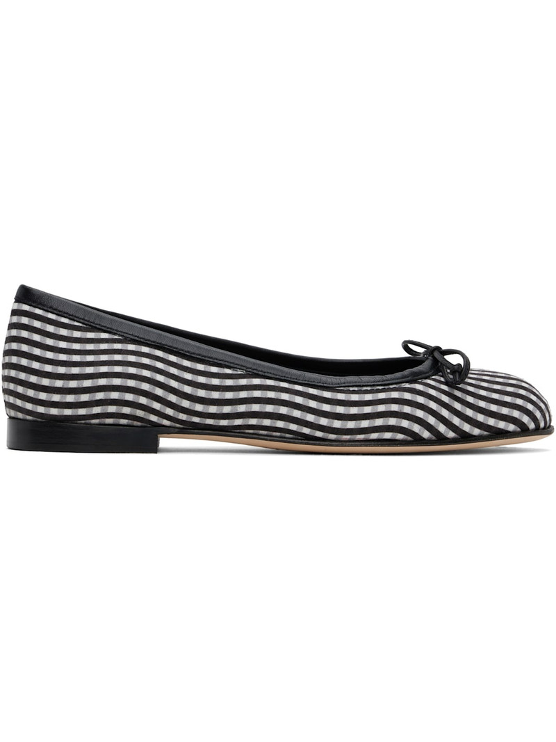 Black & White Veralli Ballerina Flats 1