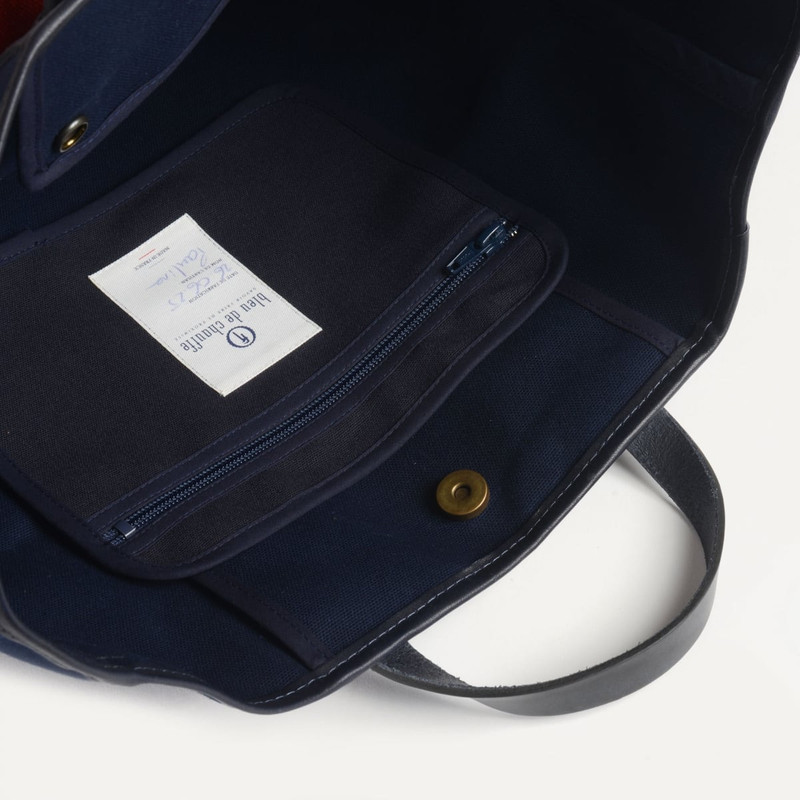 MELINE TOTE BAG - BLUE EMBLEMS 5