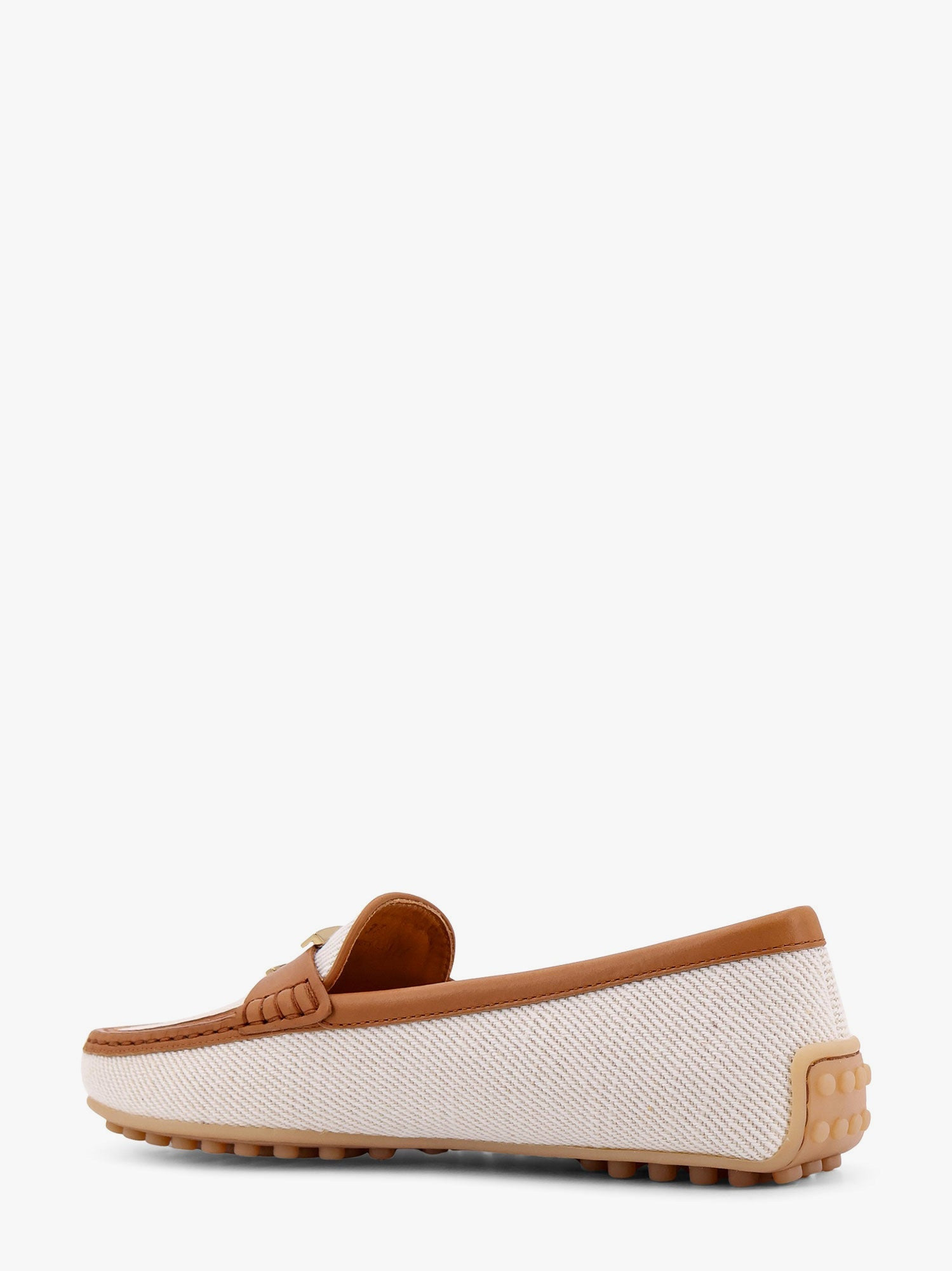 Canvas Loafer With T Timeless Detail - 3