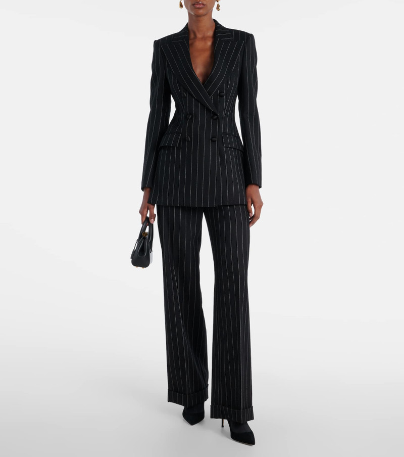 MALONE SOULIERS Elisa 70 suede-trimmed ankle boots outlook